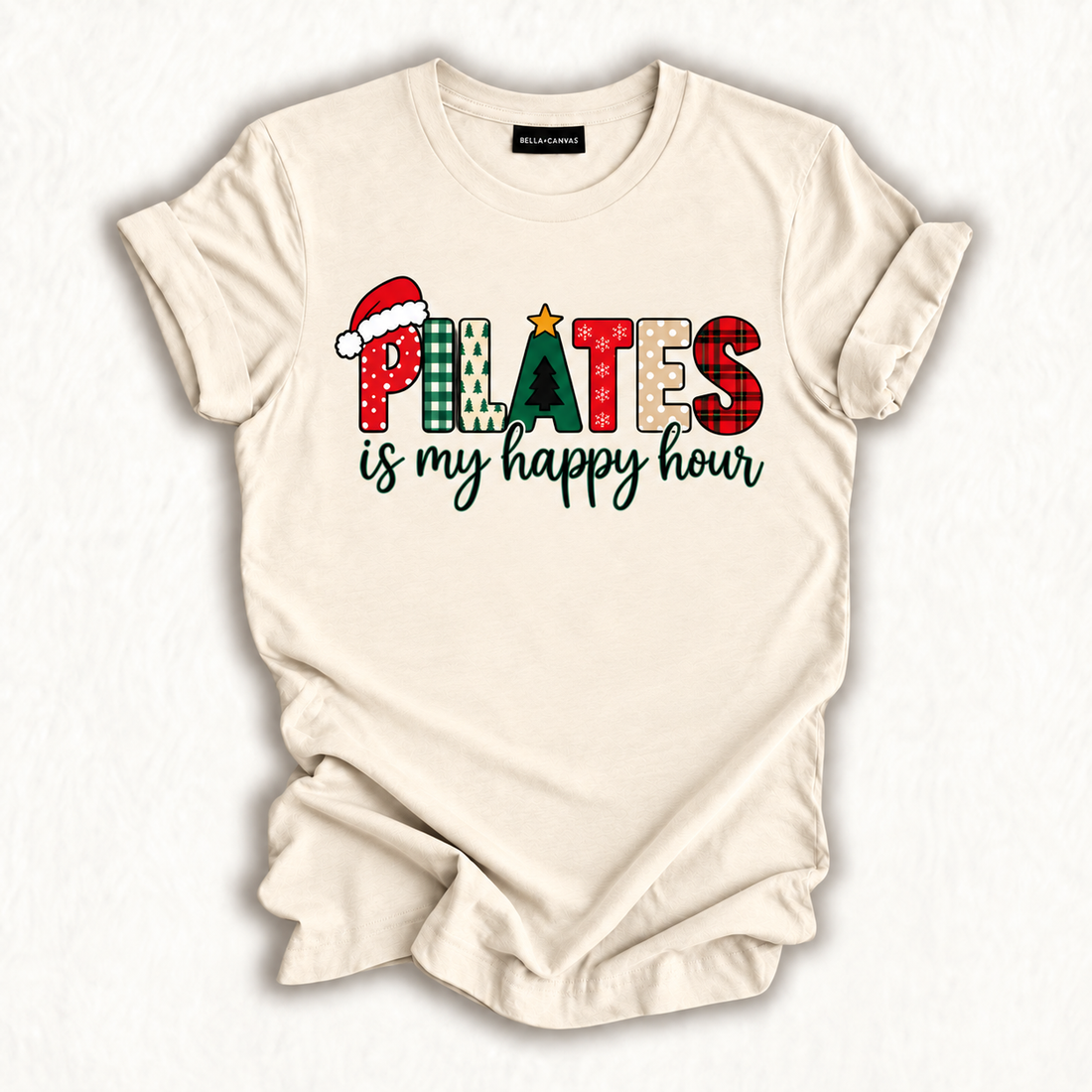 Pilates Christmas T-shirt