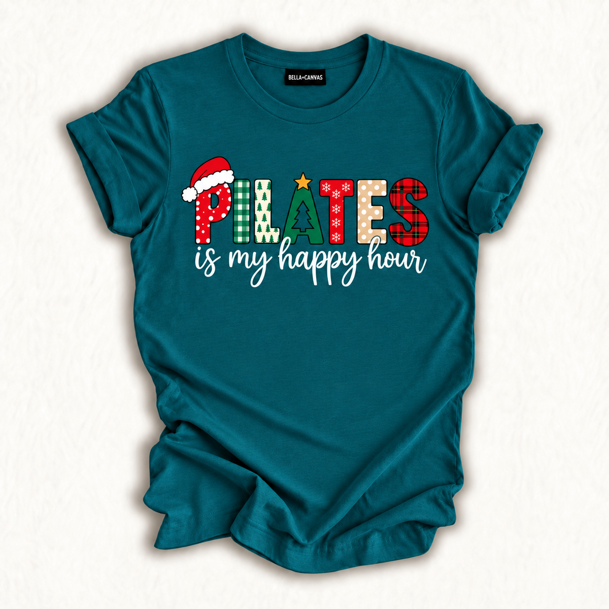 Pilates Christmas T-shirt