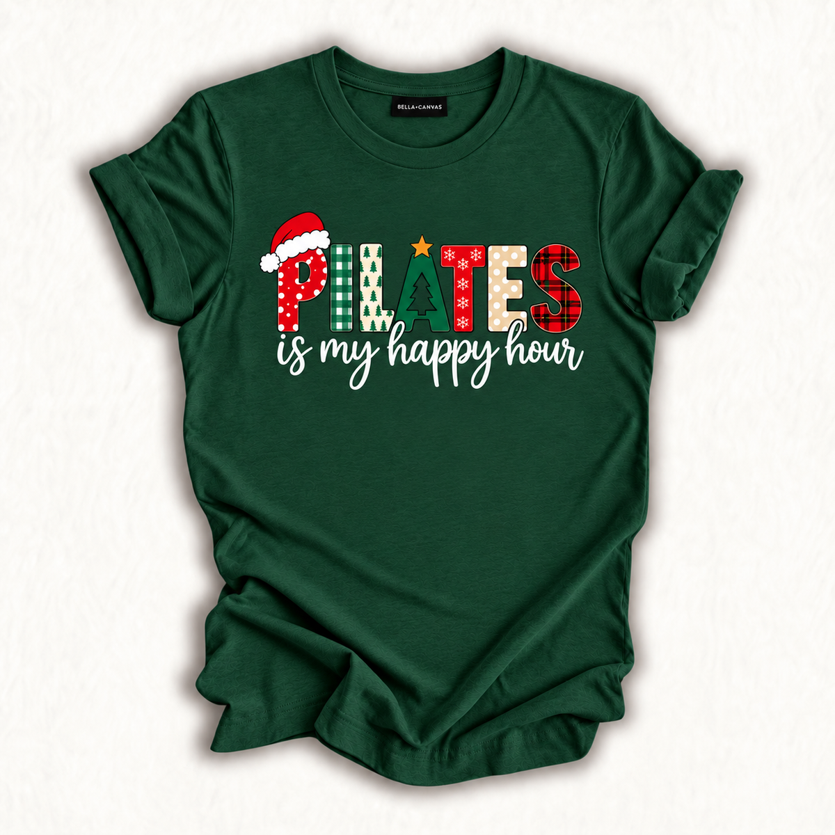 Pilates Christmas T-shirt