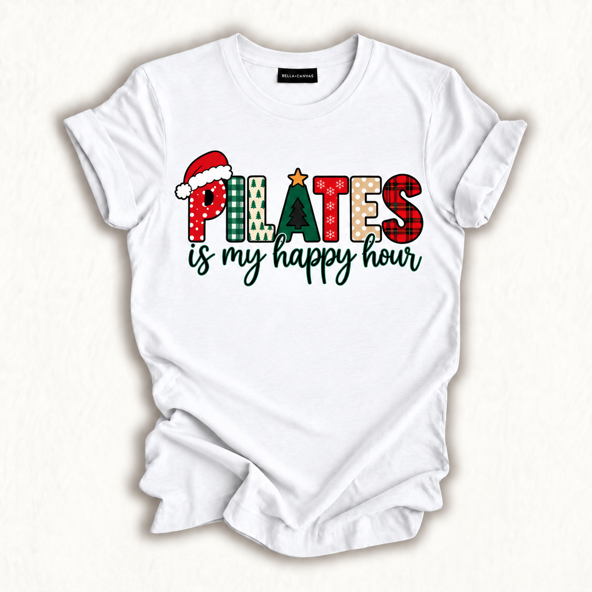 Pilates Christmas T-shirt