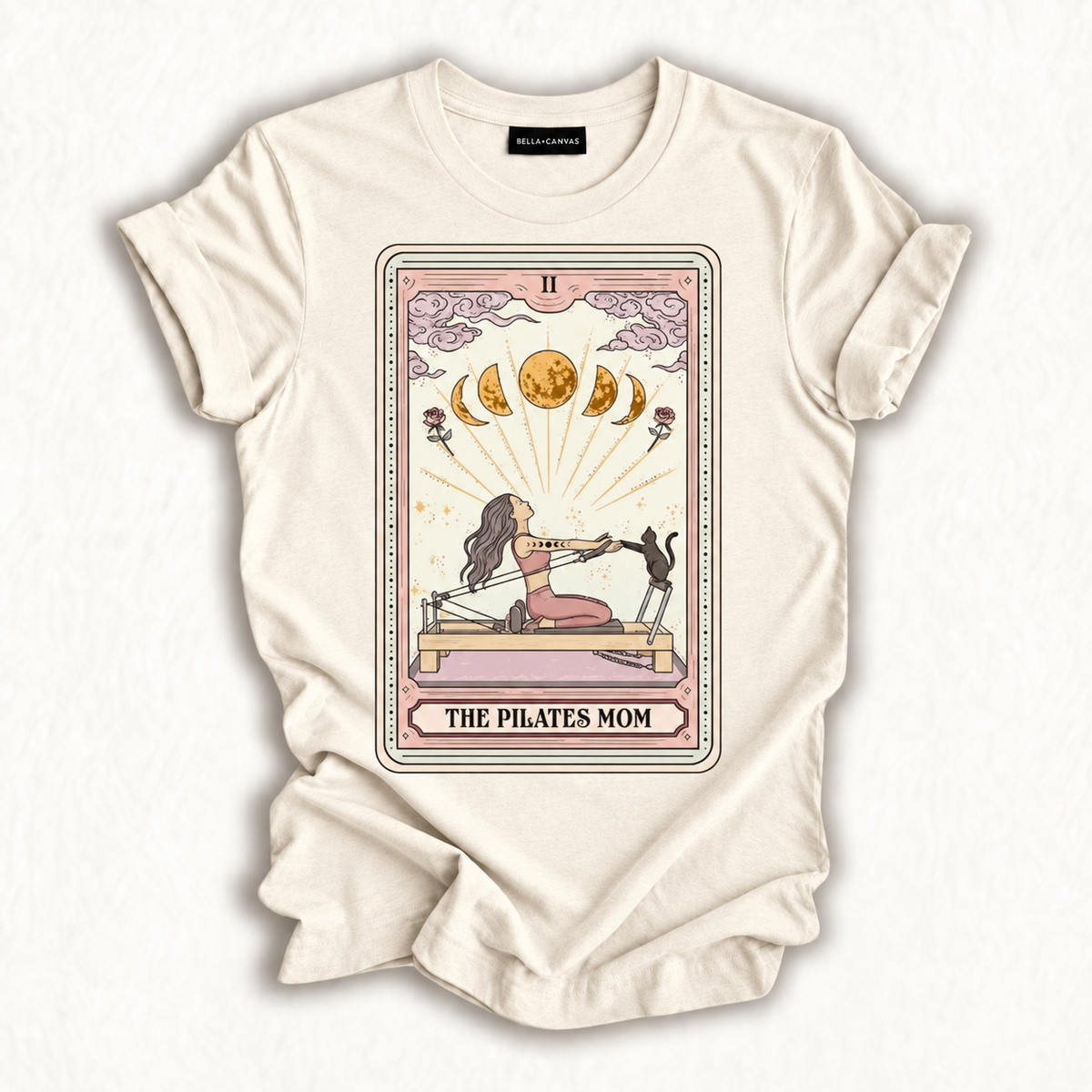 The Pilates Mom Tarot Card T-shirt