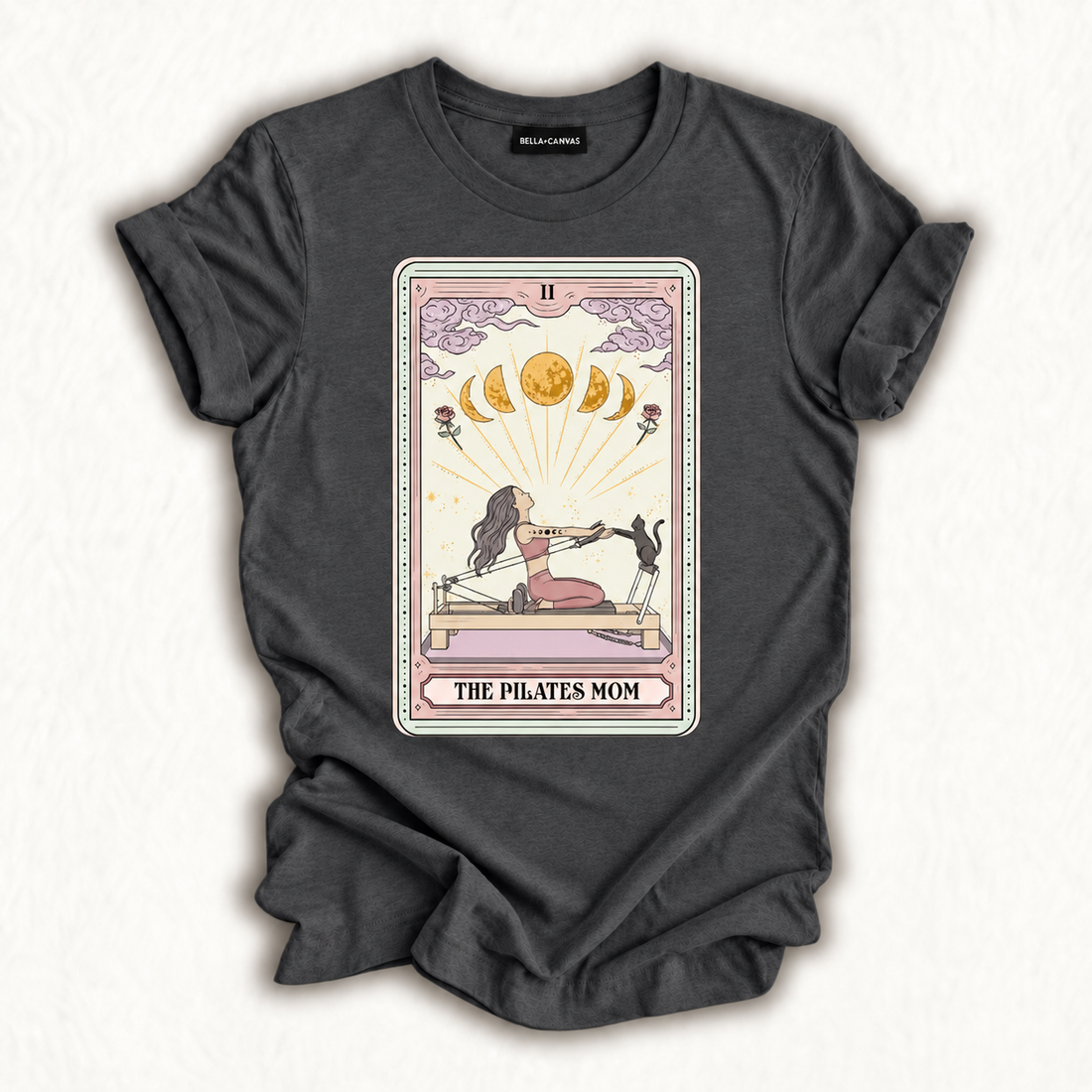 The Pilates Mom Tarot Card T-shirt