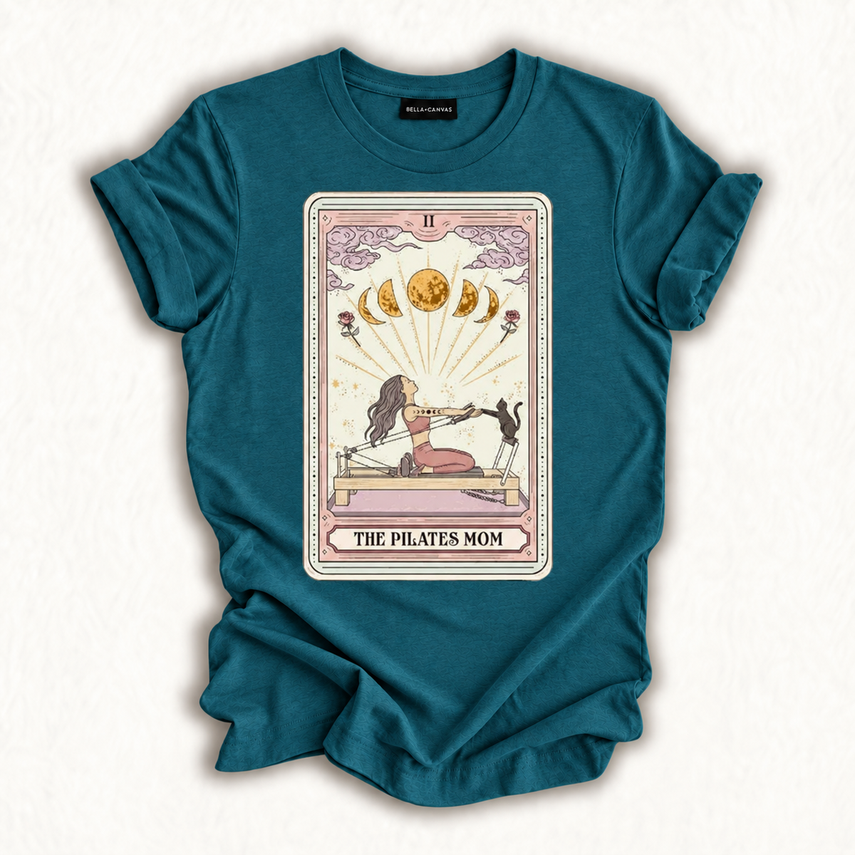 The Pilates Mom Tarot Card T-shirt