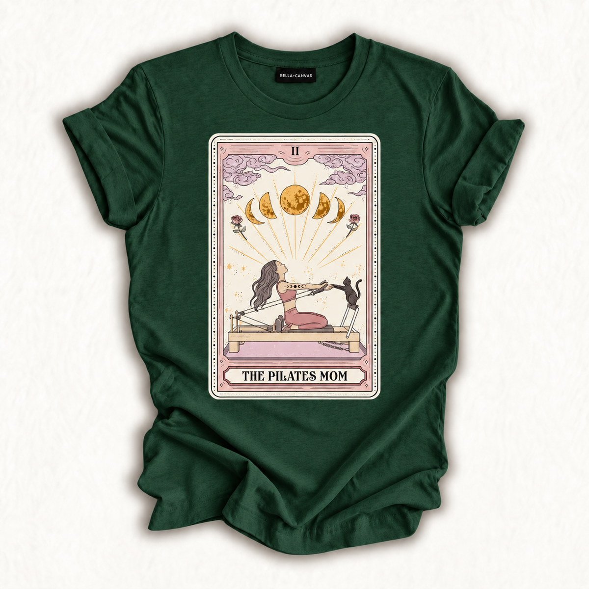 The Pilates Mom Tarot Card T-shirt