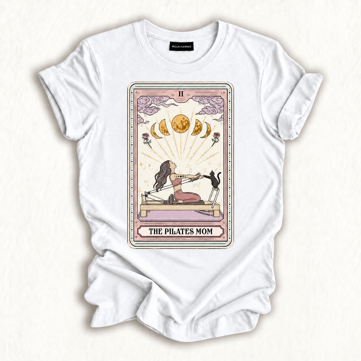The Pilates Mom Tarot Card T-shirt