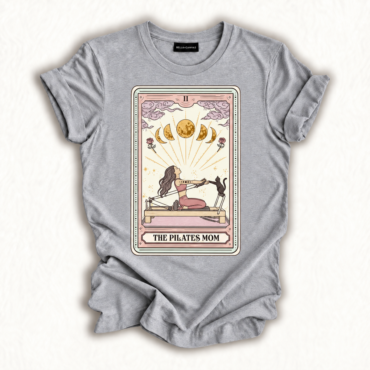 The Pilates Mom Tarot Card T-shirt