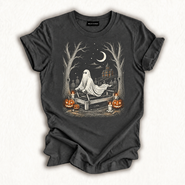 Stretching Ghost T-shirt