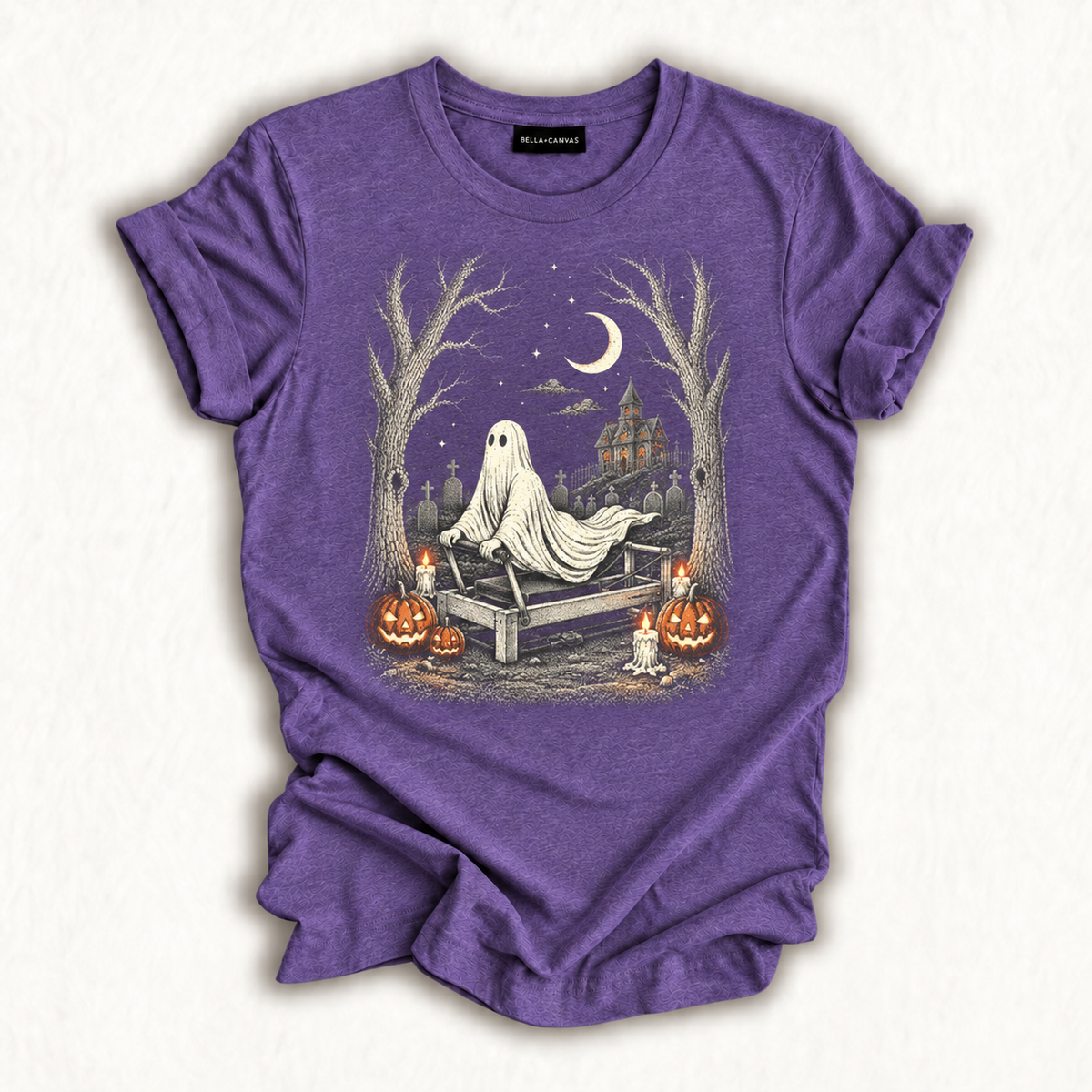 Stretching Ghost T-shirt