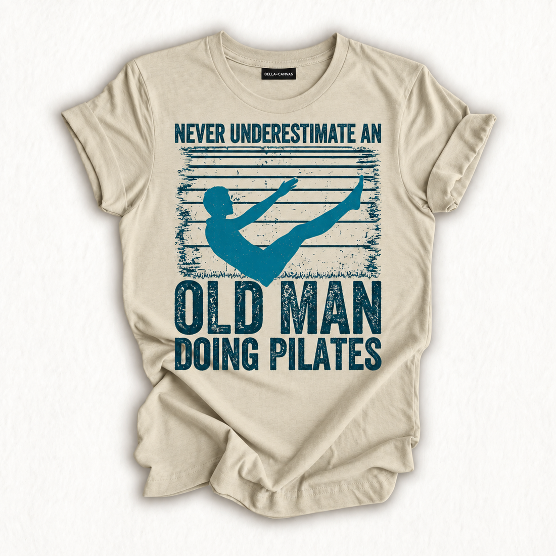 Never Underestimate an Old man Doing Pilates T-Shirt