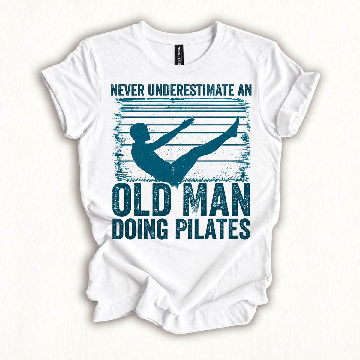 Never Underestimate an Old man Doing Pilates T-Shirt