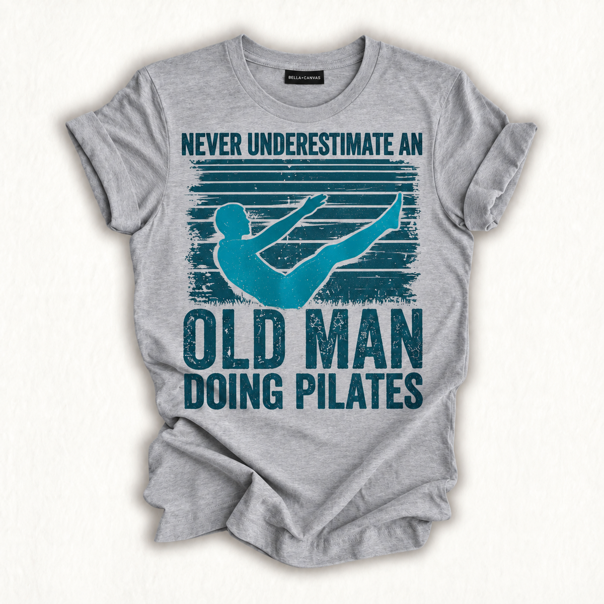 Never Underestimate an Old man Doing Pilates T-Shirt
